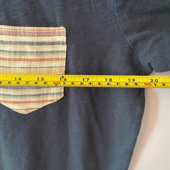 Marine Layer Men's size Small Navy Blue Short Sleeve T-Shirt Lightweight - Picture 8 of 8